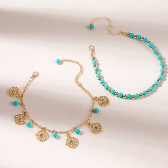 BEAUTIFUL layer TURQUOISE BRACELETS- Jewelry - Picture 4 of 4